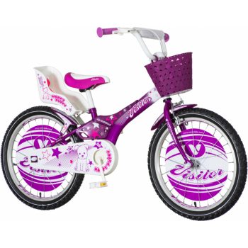 Happy Puppy 20"  Lila-Fehér