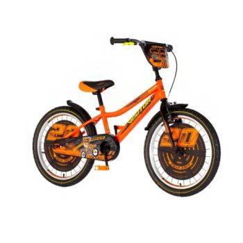 Visitor Motocross 20" Narancs-Citrom-Fekete