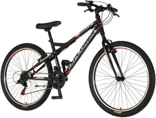 Explorer North  26" 16" Fekete-Fehér-Piros