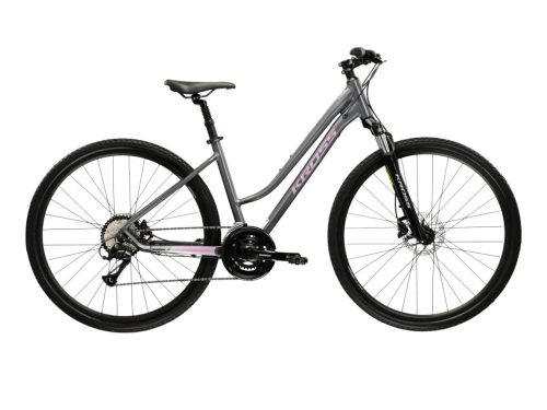 Kross Evado 4.0 Női M (17")  Szürke-Rózsaszín