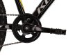 Kross Hexagon JR 1.0 24" 12" Fekete-Ezüst-Sárga