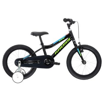 Kross Racer 3.0 16" Fekete-Zöld-Kék