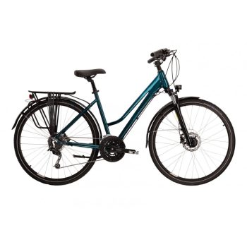  Kross Trans 8.0 Női L Türkiz-Fekete